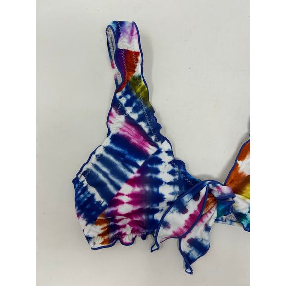 Hobie Women's Standard Ruffle Bralette Bikini Swimsuit Top - Small - Picture 2 of 7